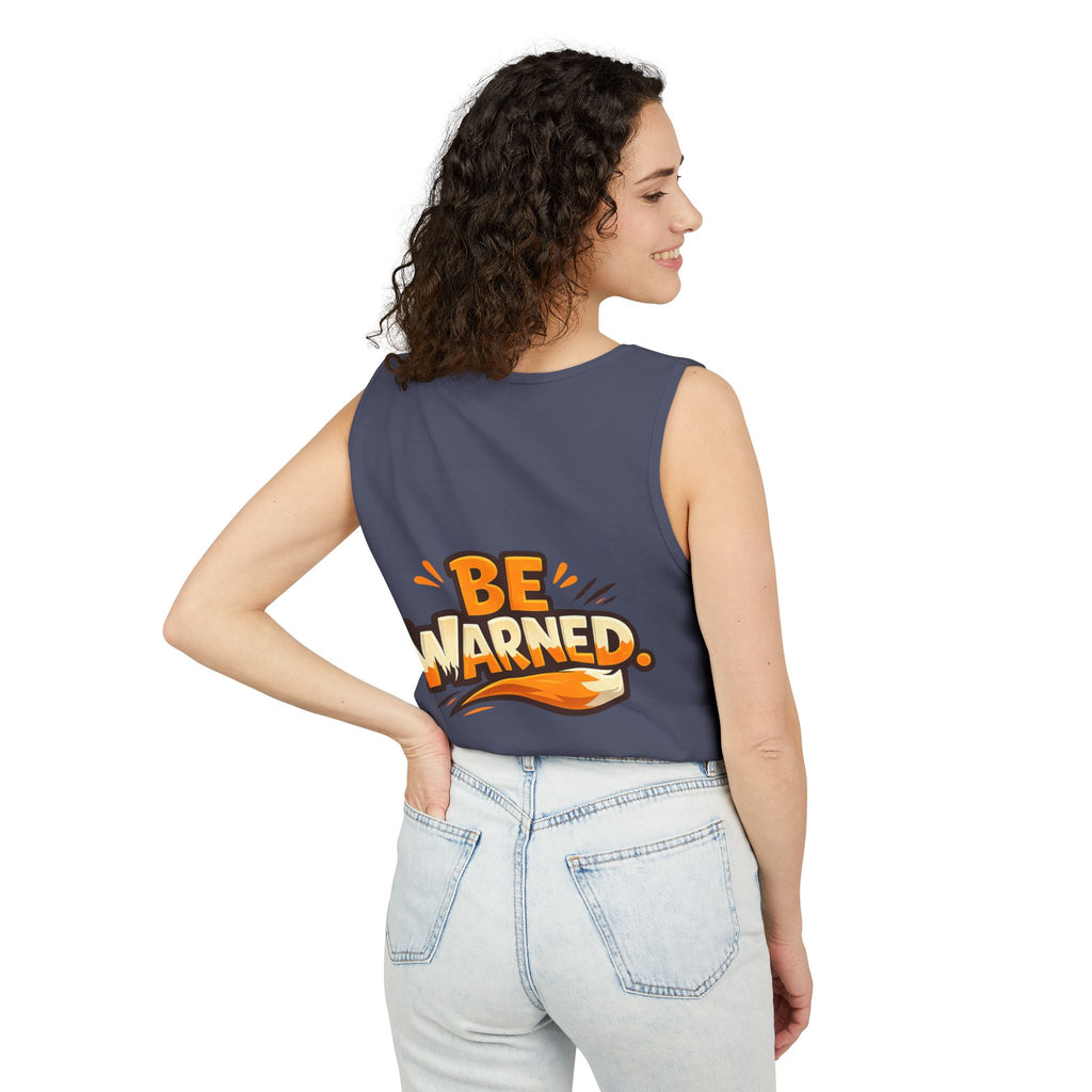 I Do Bite/Garment-Dyed Tank Top