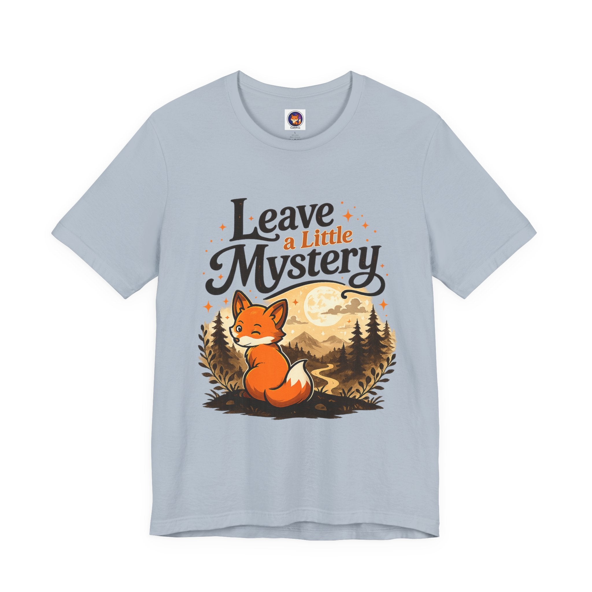Leave A Little Mystery/Jersey Short Sleeve Tee