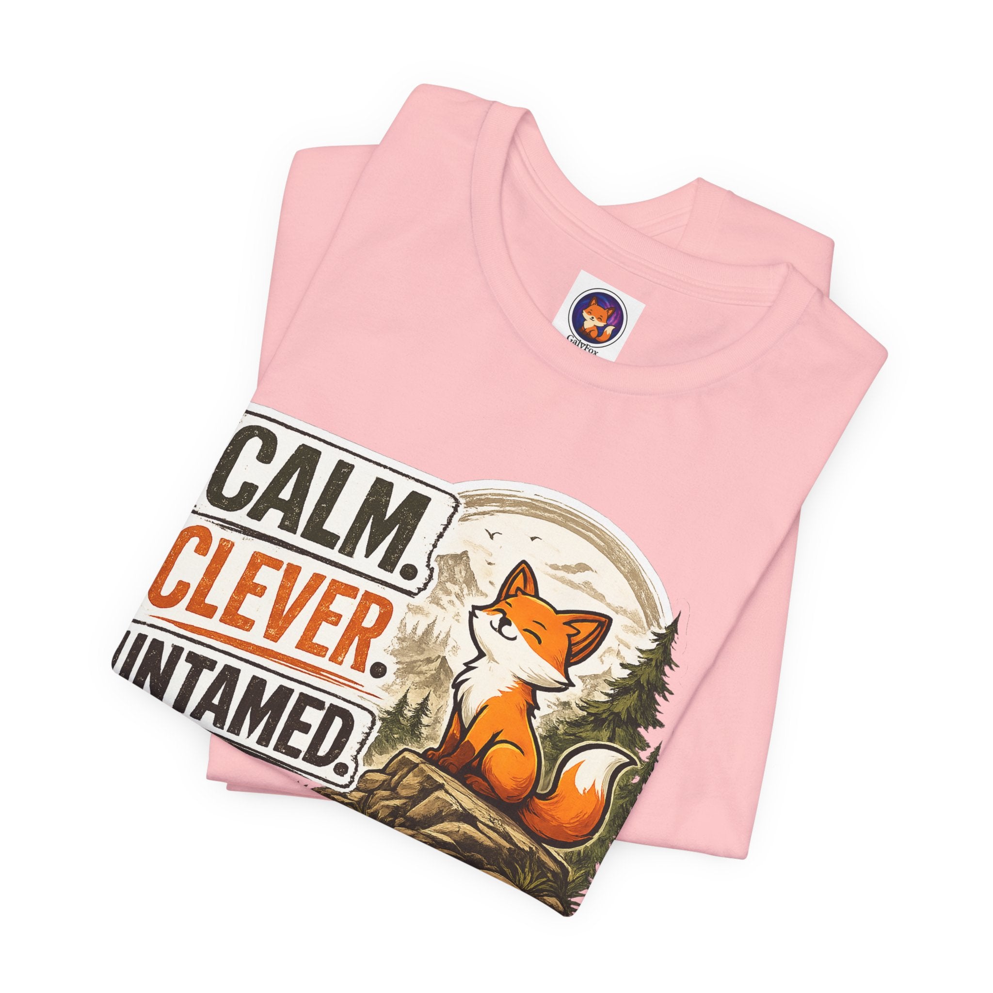 Calm Clever Untamed/Jersey Short Sleeve Tee