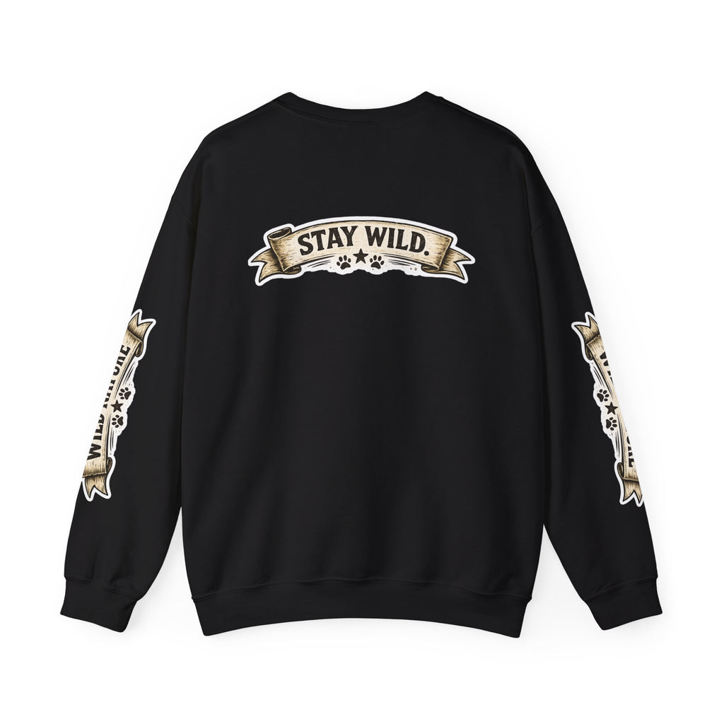 Calm Clever Untamed/Heavy Blend™ Crewneck Sweatshirt