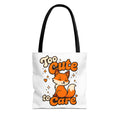 Too Cute Too Care/Tote Bag (AOP)