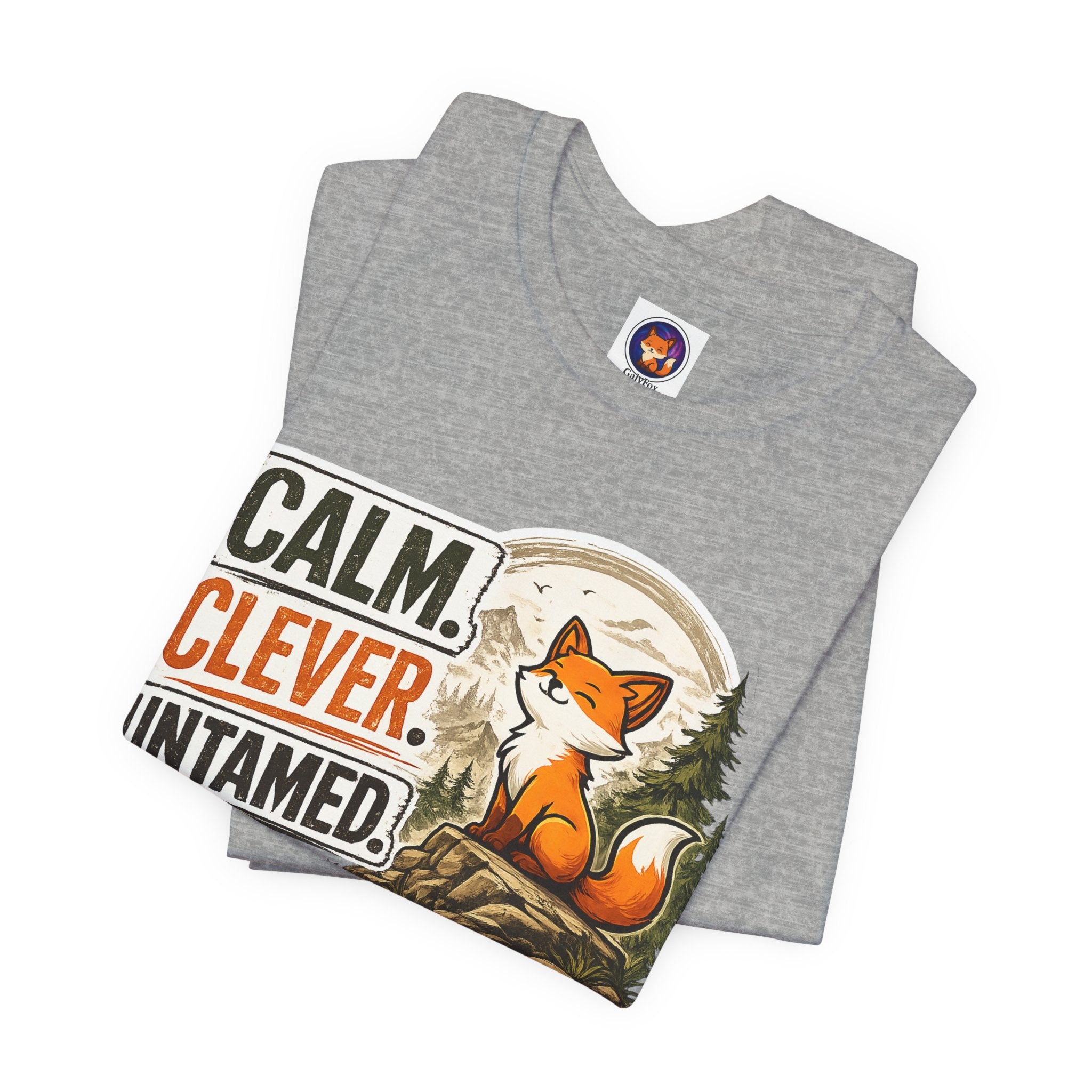 Calm Clever Untamed/Jersey Short Sleeve Tee