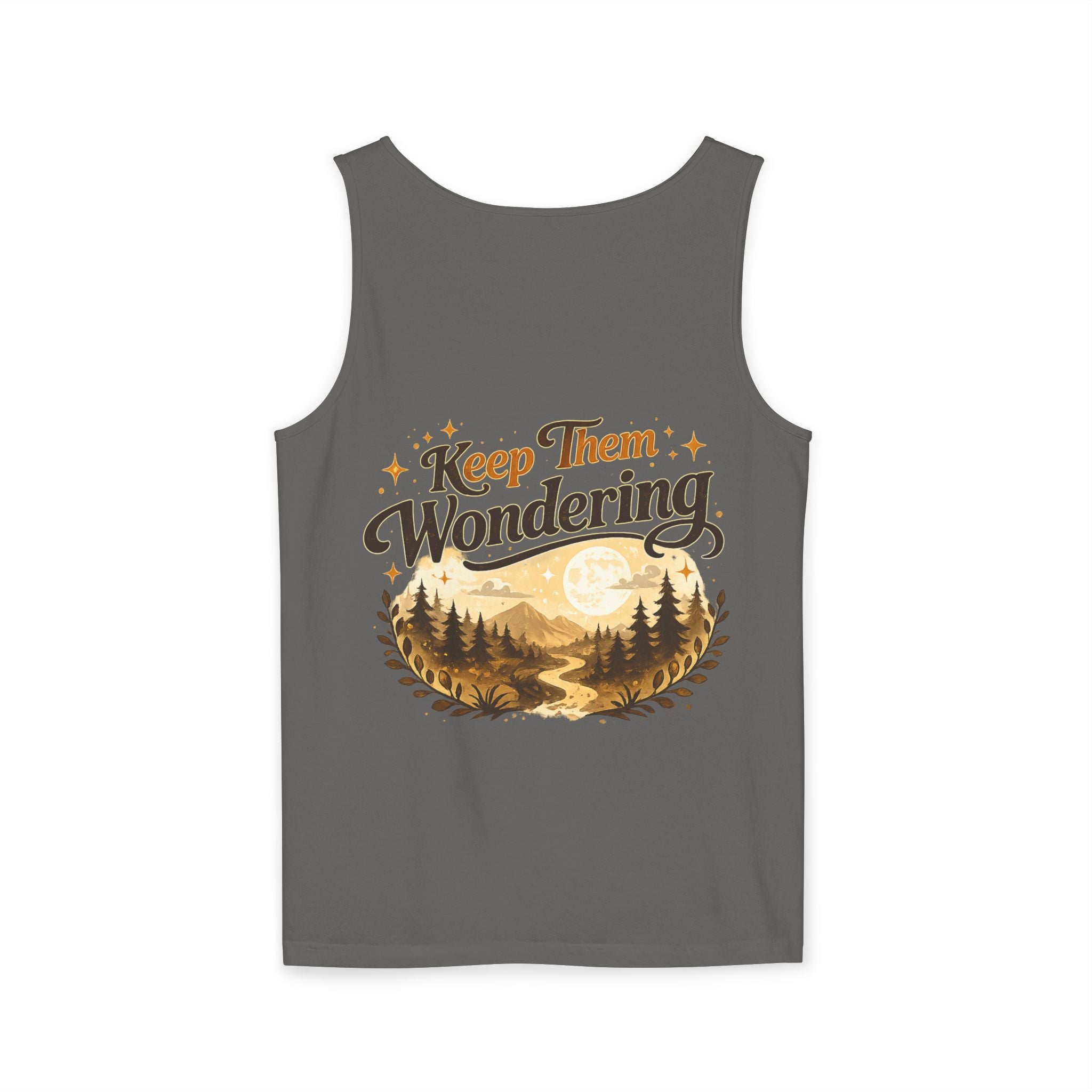 Leave A Little Mystery/Garment-Dyed Tank Top