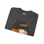 Leave A Little Mystery/Heavy Blend™ Crewneck Sweatshirt