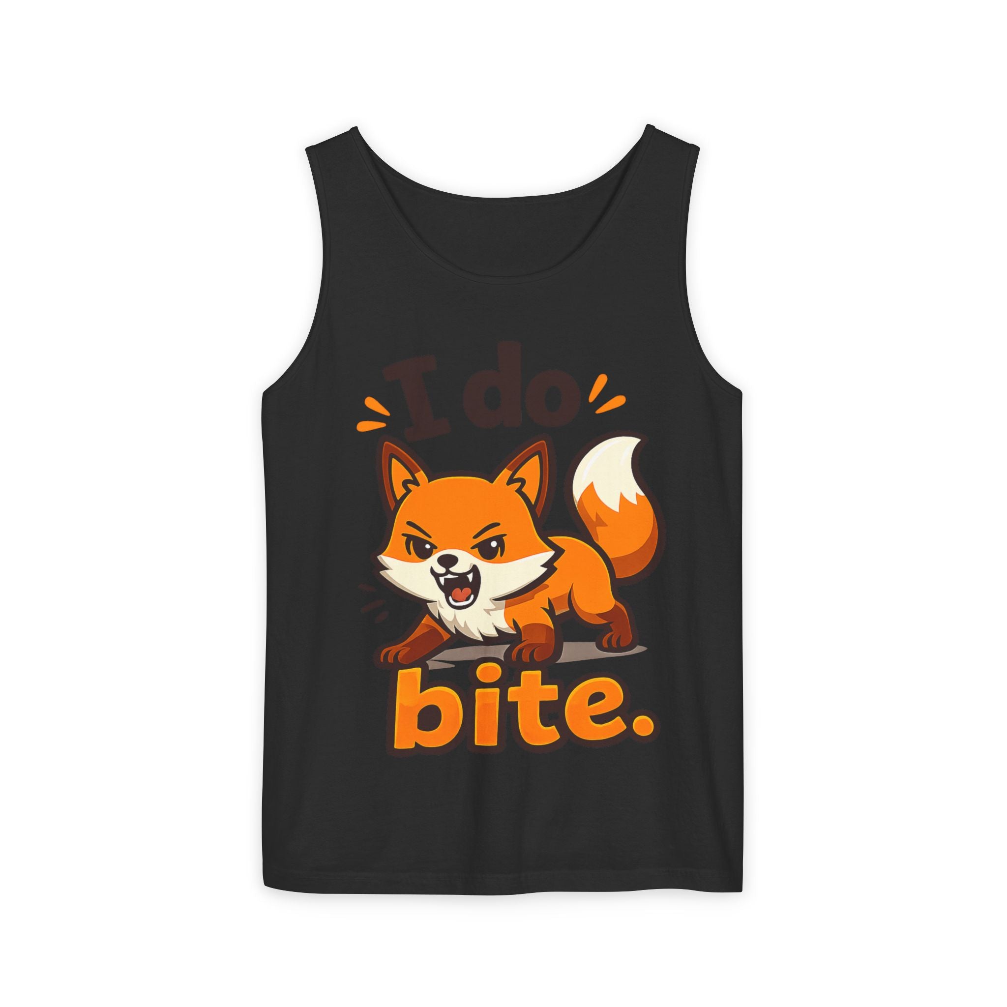 I Do Bite/Garment-Dyed Tank Top