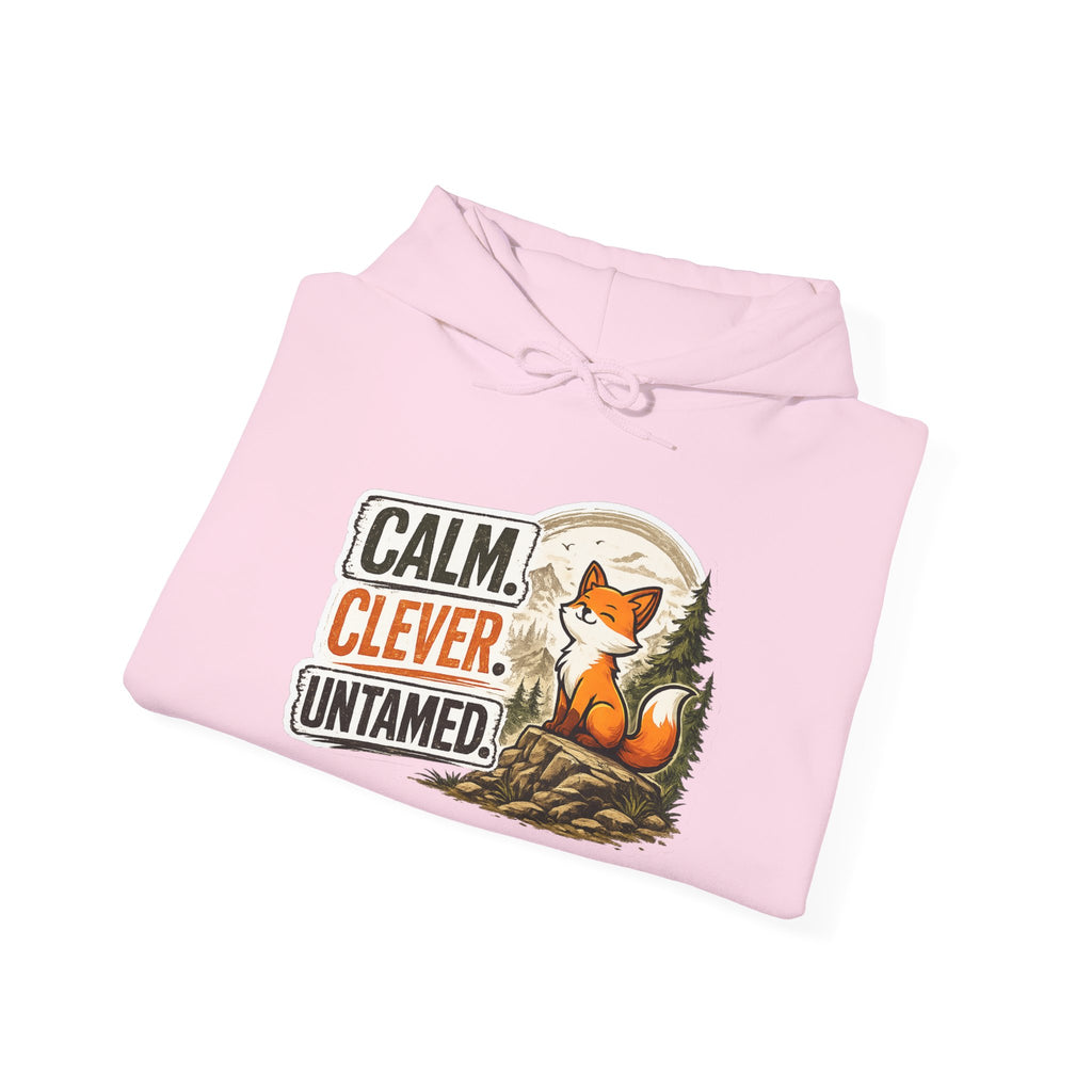 Calm Clever Untamed/Heavy Blend™ Hooded Sweatshirt