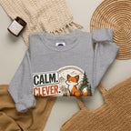Calm Clever Untamed/Heavy Blend™ Crewneck Sweatshirt
