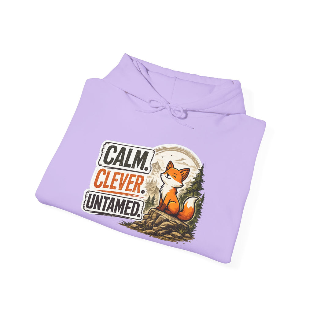 Calm Clever Untamed/Heavy Blend™ Hooded Sweatshirt