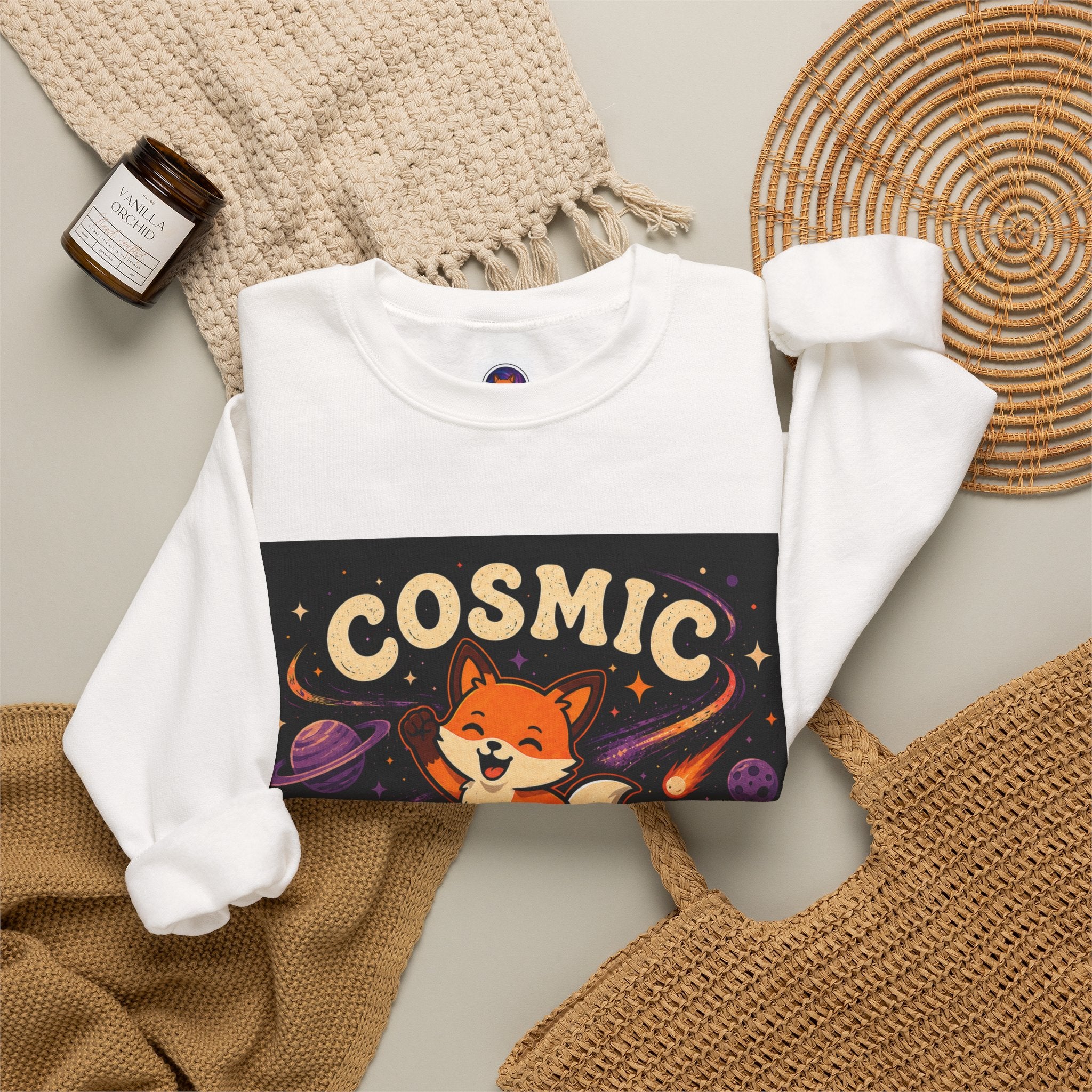 Cosmic Trouble/Heavy Blend™ Crewneck Sweatshirt