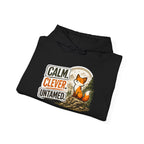 Calm Clever Untamed/Heavy Blend™ Hooded Sweatshirt