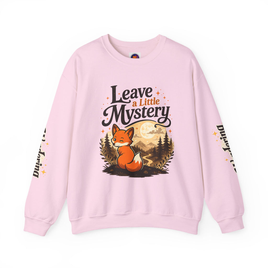 Leave A Little Mystery/Heavy Blend™ Crewneck Sweatshirt