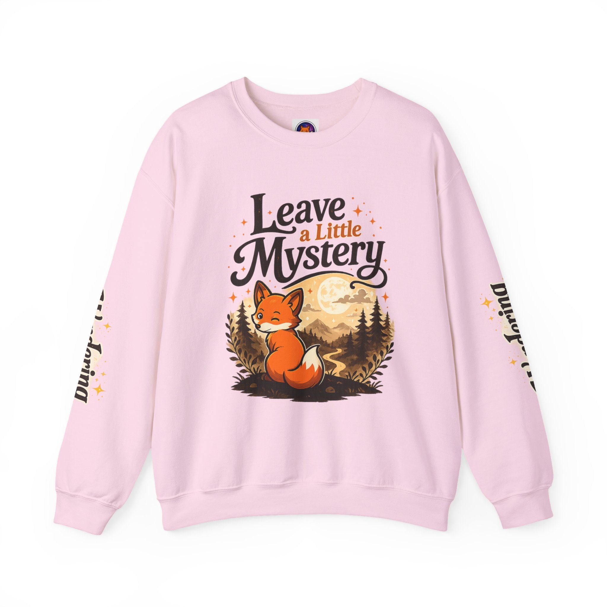 Leave A Little Mystery/Heavy Blend™ Crewneck Sweatshirt