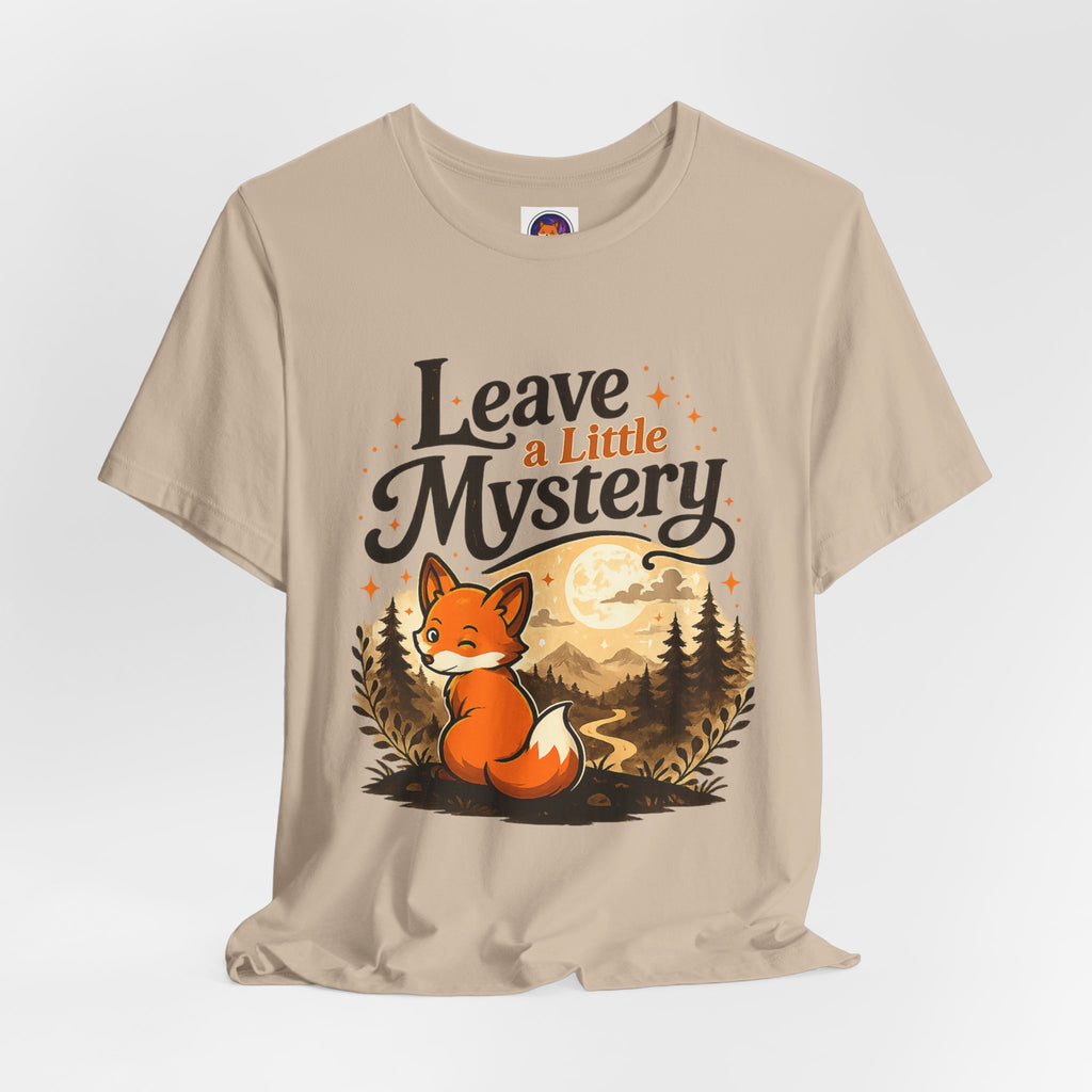 Leave A Little Mystery/Jersey Short Sleeve Tee