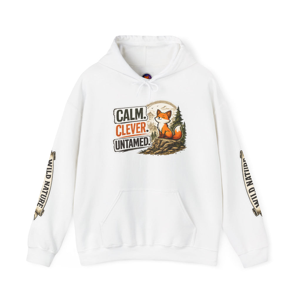 Calm Clever Untamed/Heavy Blend™ Hooded Sweatshirt