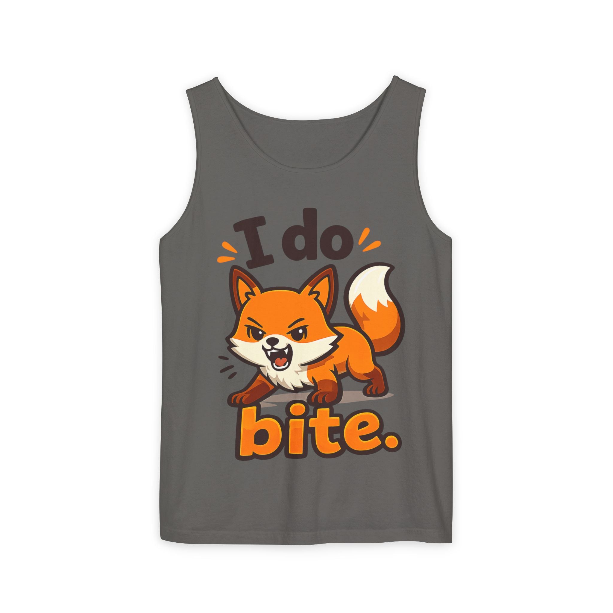 I Do Bite/Garment-Dyed Tank Top