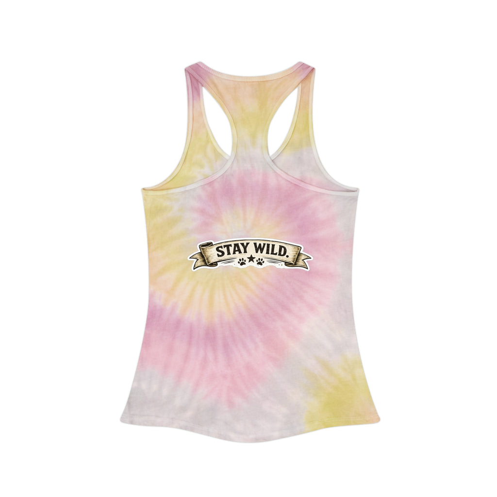 Calm Clever Untamed/Tie Dye Racerback Tank Top