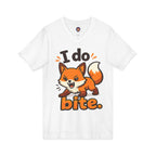 I Do Bite/Jersey Short Sleeve V-Neck Tee