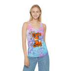 Too Cute To Care/Racerback Tank Top