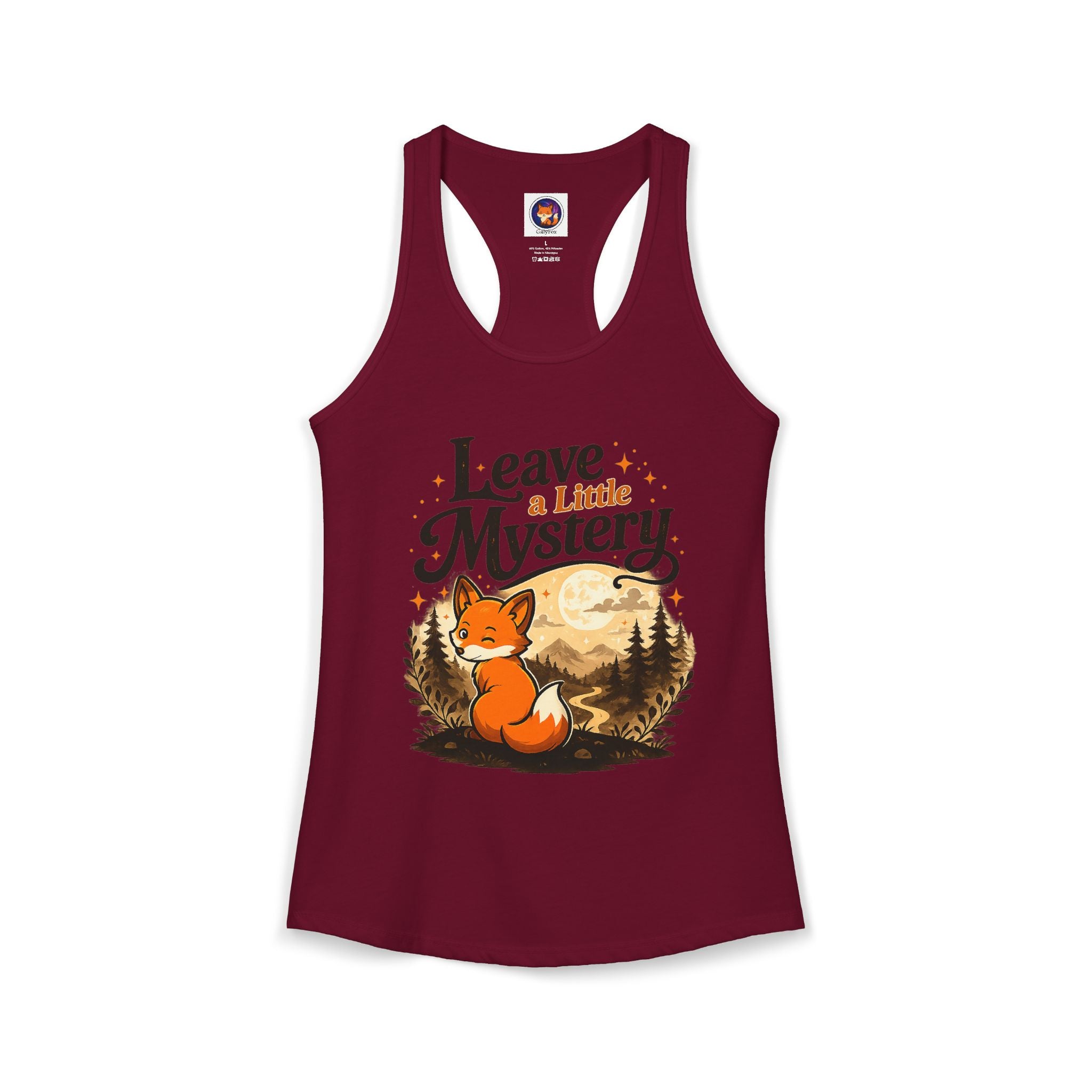 Leave A Little Mystery/Ideal Racerback Tank