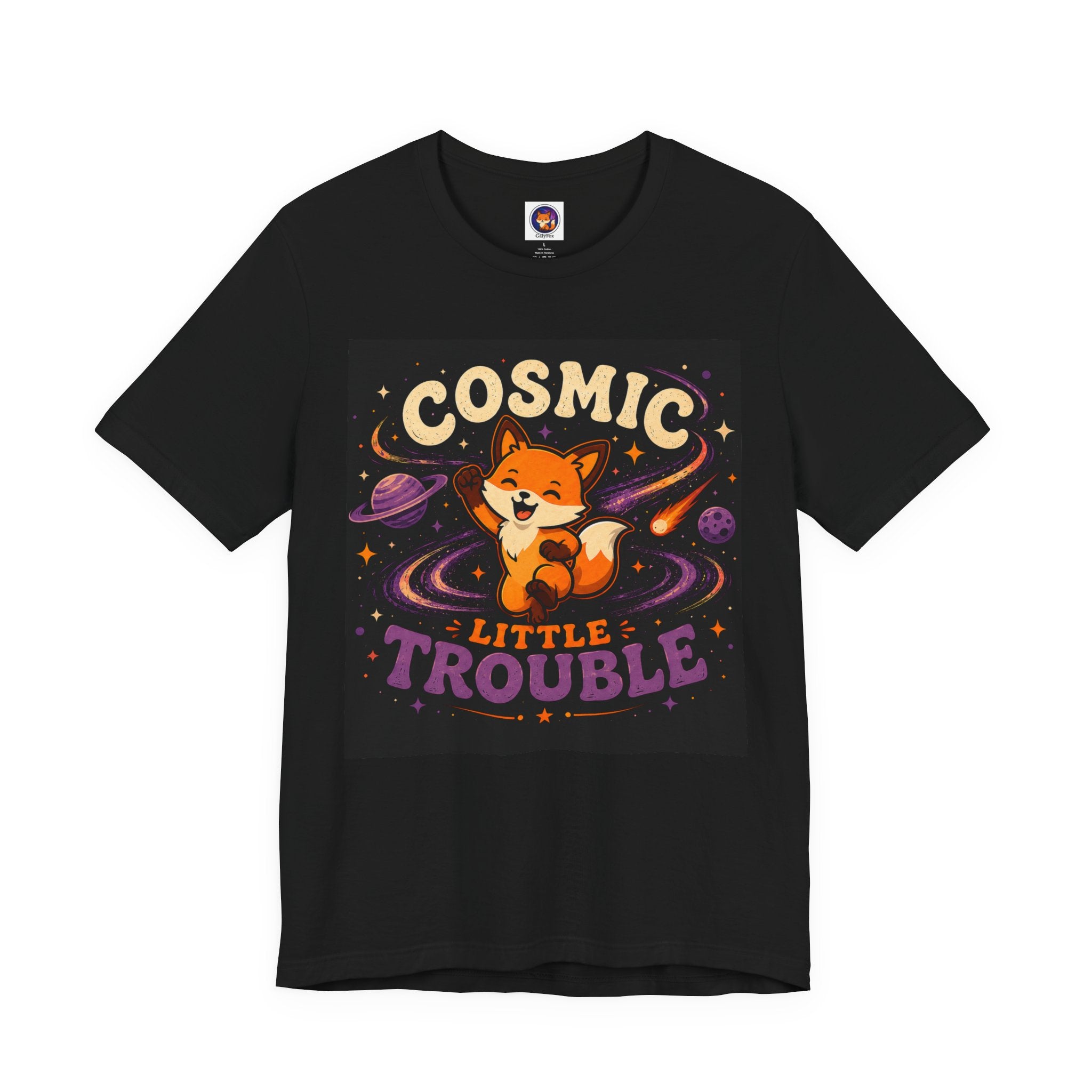 Cosmic Trouble/Jersey Short Sleeve Tee