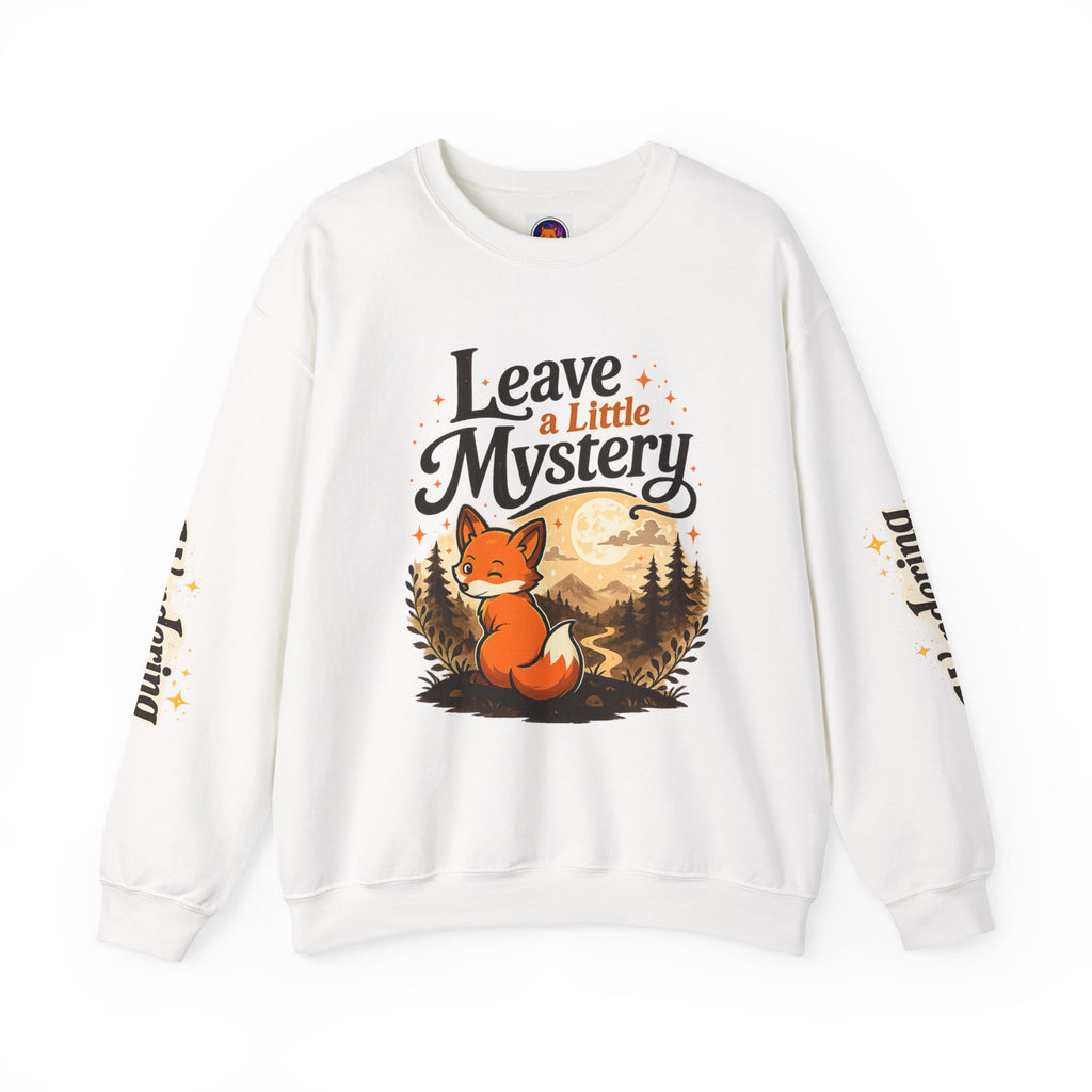 Leave A Little Mystery/Heavy Blend™ Crewneck Sweatshirt