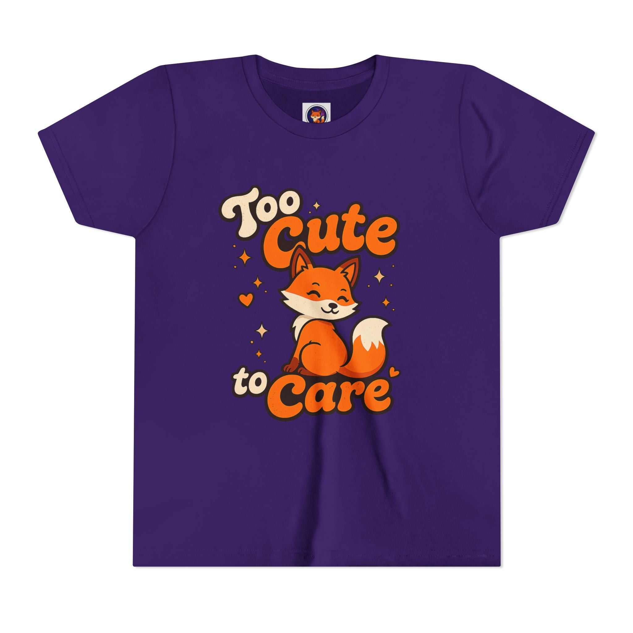 Too Cute To Care/Youth Short Sleeve Tee