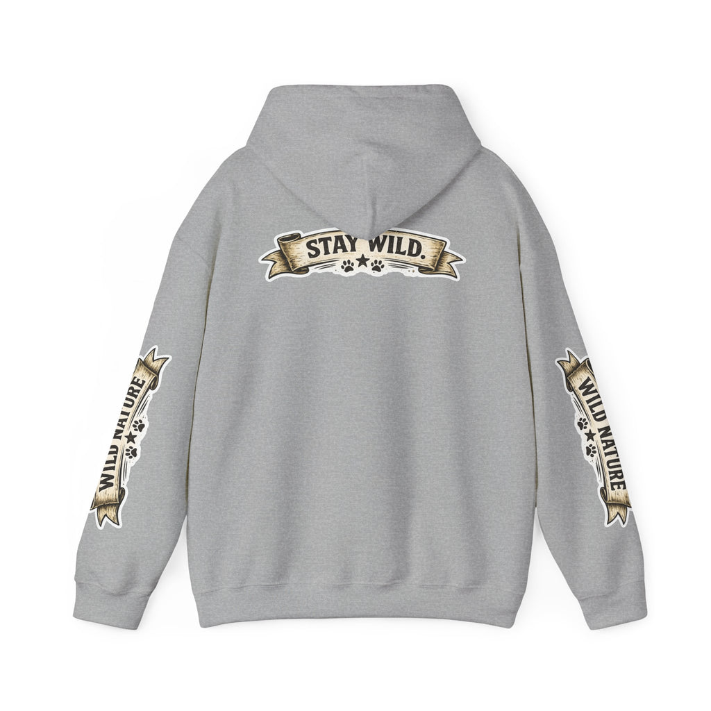 Calm Clever Untamed/Heavy Blend™ Hooded Sweatshirt