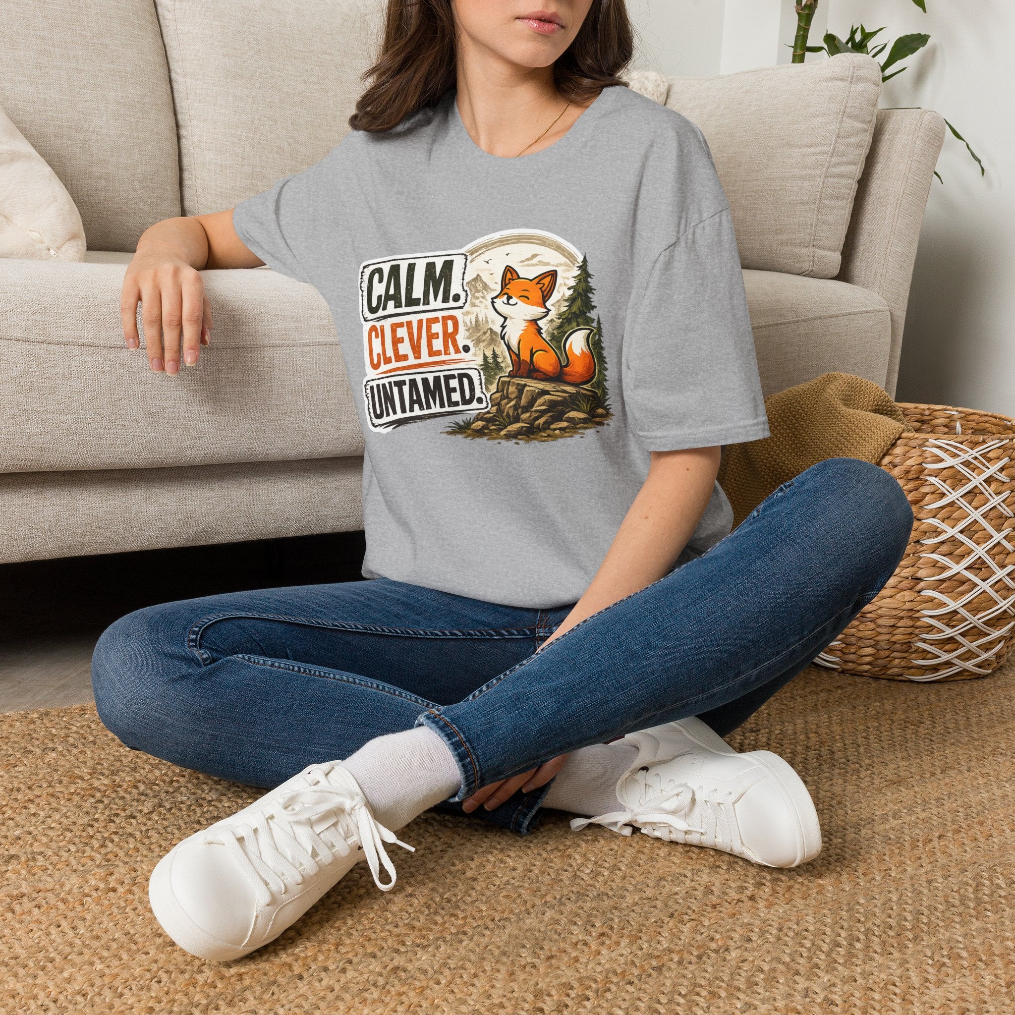 Calm Clever Untamed/Softstyle T-Shirt
