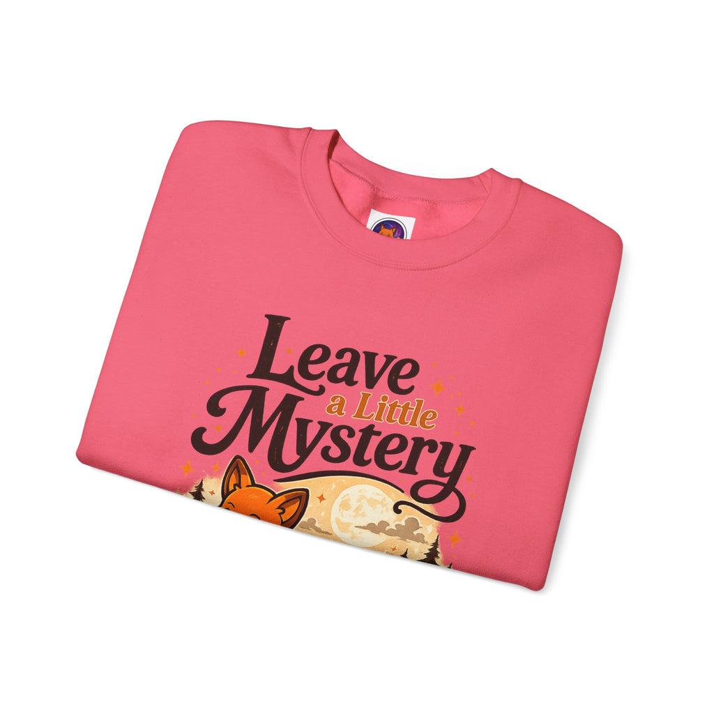 Leave A Little Mystery/Heavy Blend™ Crewneck Sweatshirt