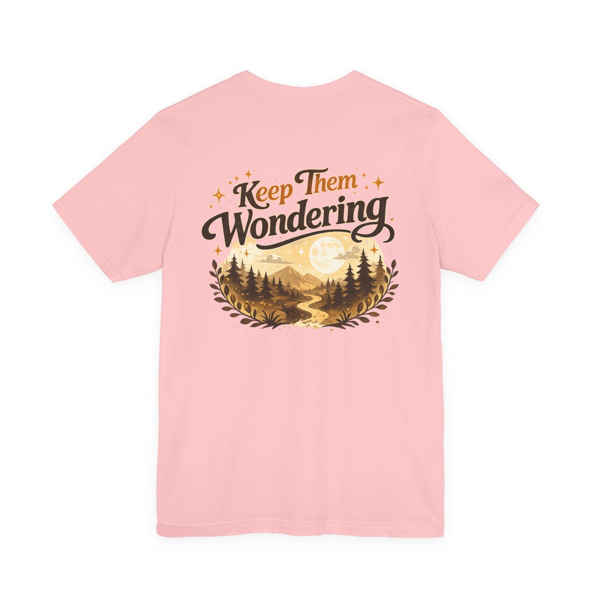 Leave A Little Mystery/Jersey Short Sleeve Tee