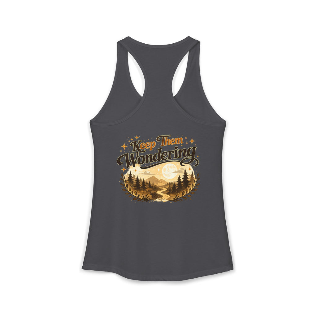 Leave A Little Mystery/Ideal Racerback Tank
