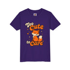 Too Cute To Care/Youth Short Sleeve Tee