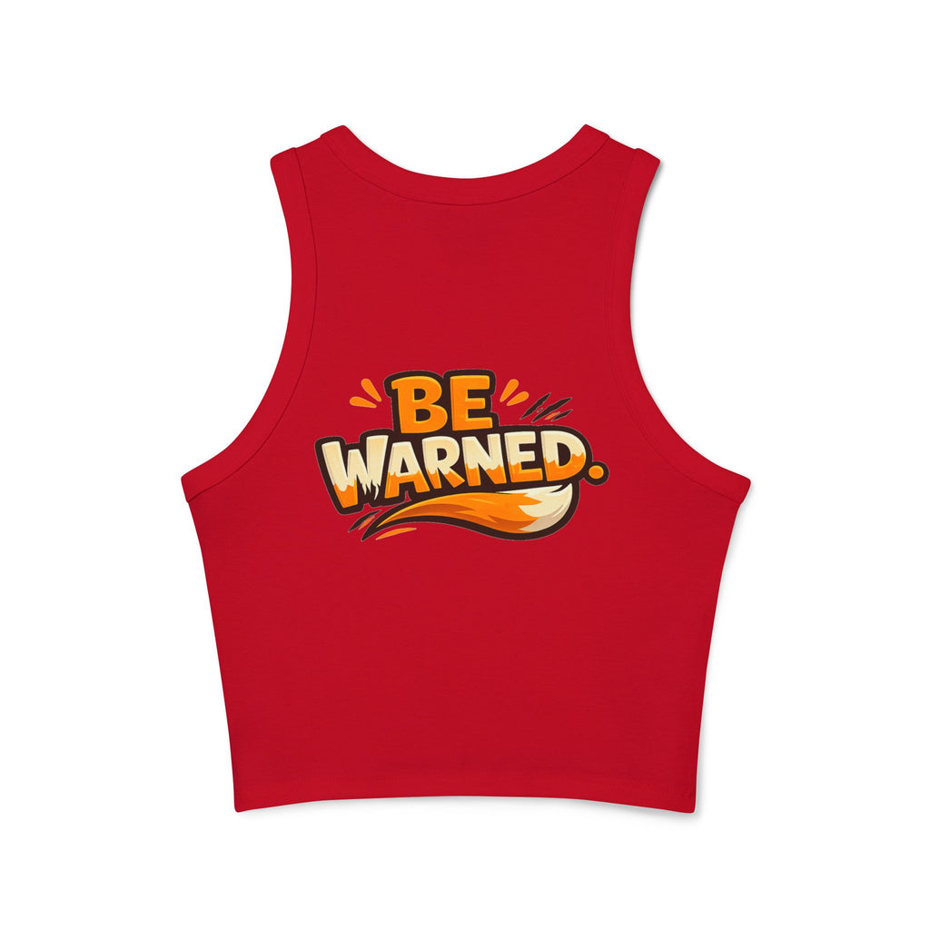 I Do Bite/Micro Rib Racer Tank Top