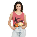 Leave A Little Mystery/Garment-Dyed Tank Top