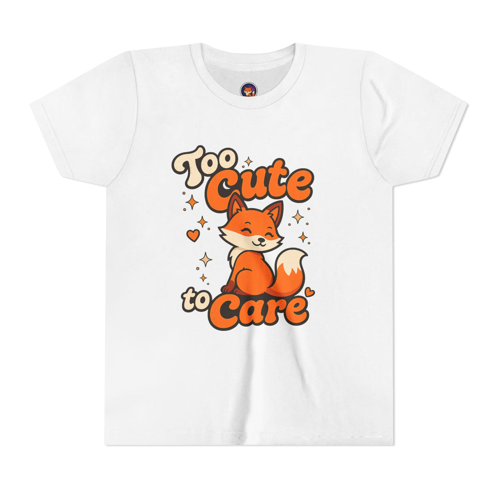 Too Cute To Care/Youth Short Sleeve Tee