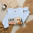 Calm Clever Untamed/Heavy Blend™ Crewneck Sweatshirt