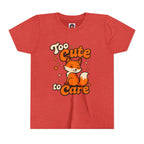Too Cute To Care/Youth Short Sleeve Tee