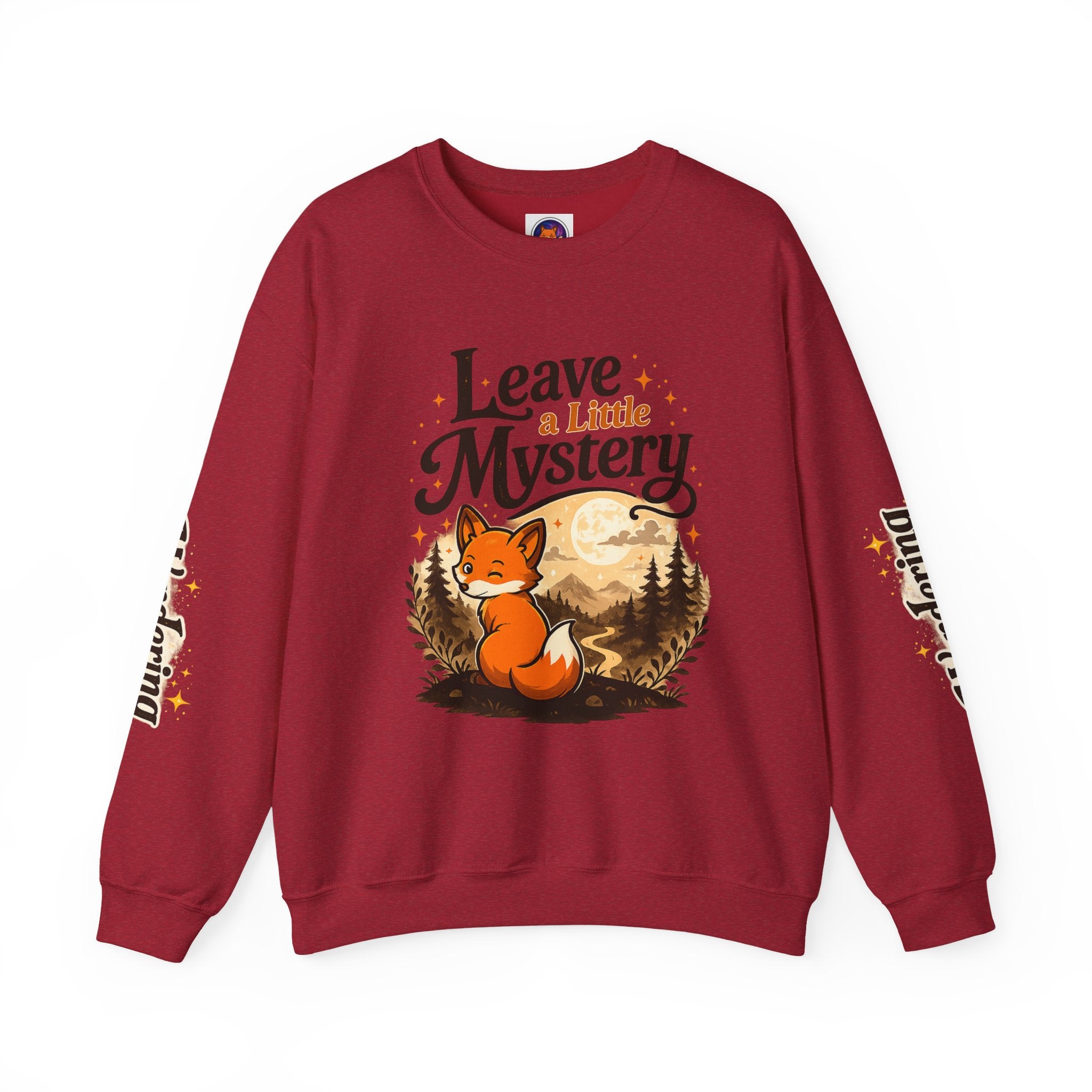 Leave A Little Mystery/Heavy Blend™ Crewneck Sweatshirt