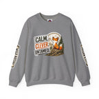 Calm Clever Untamed/Heavy Blend™ Crewneck Sweatshirt