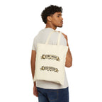 Calm Clever Untamed/Cotton Canvas Tote Bag
