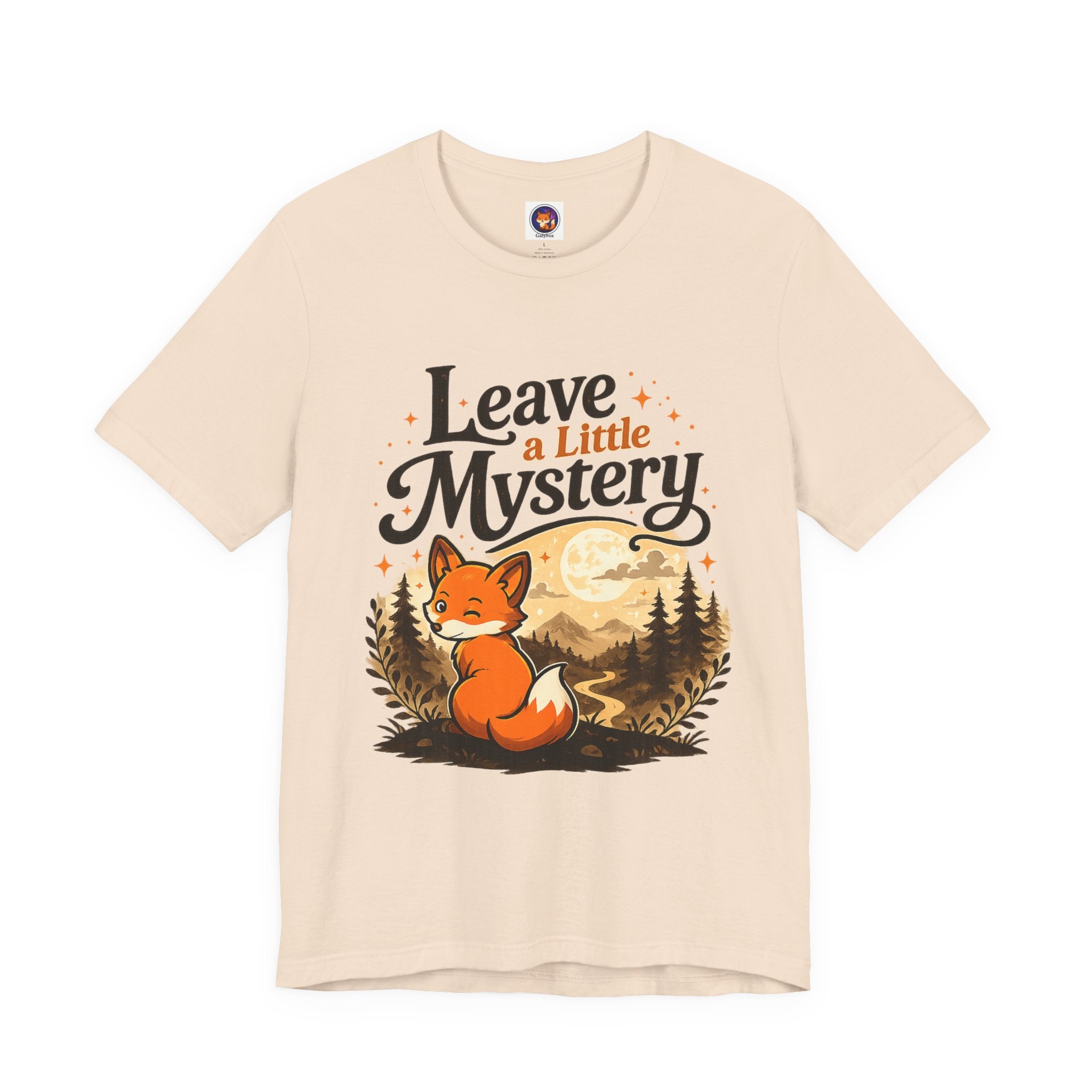 Leave A Little Mystery/Jersey Short Sleeve Tee