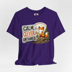 Calm Clever Untamed/Jersey Short Sleeve Tee