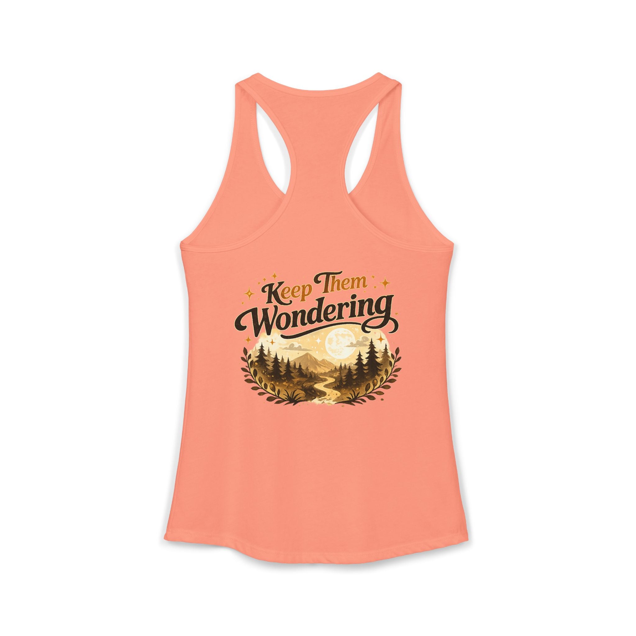 Leave A Little Mystery/Ideal Racerback Tank