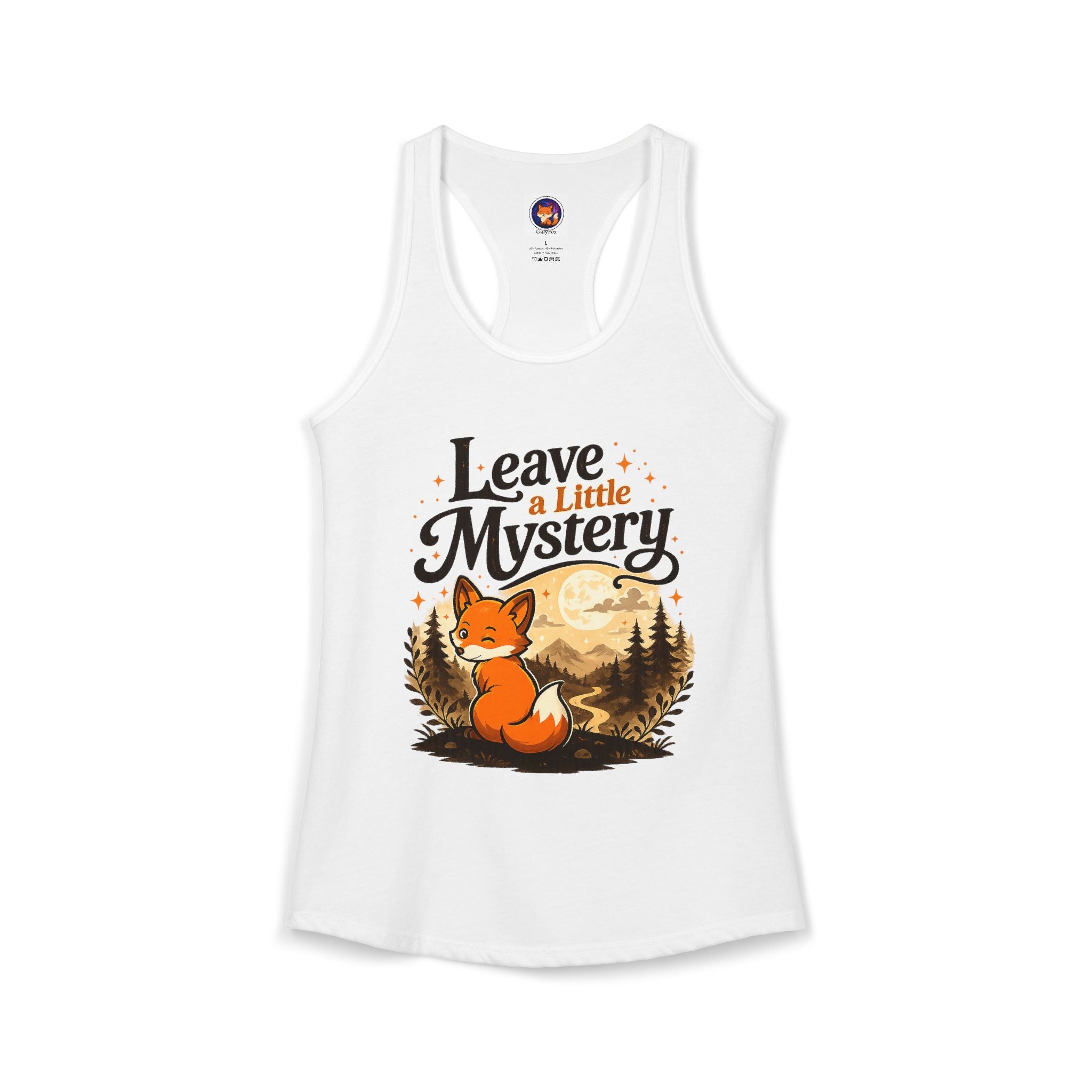 Leave A Little Mystery/Ideal Racerback Tank