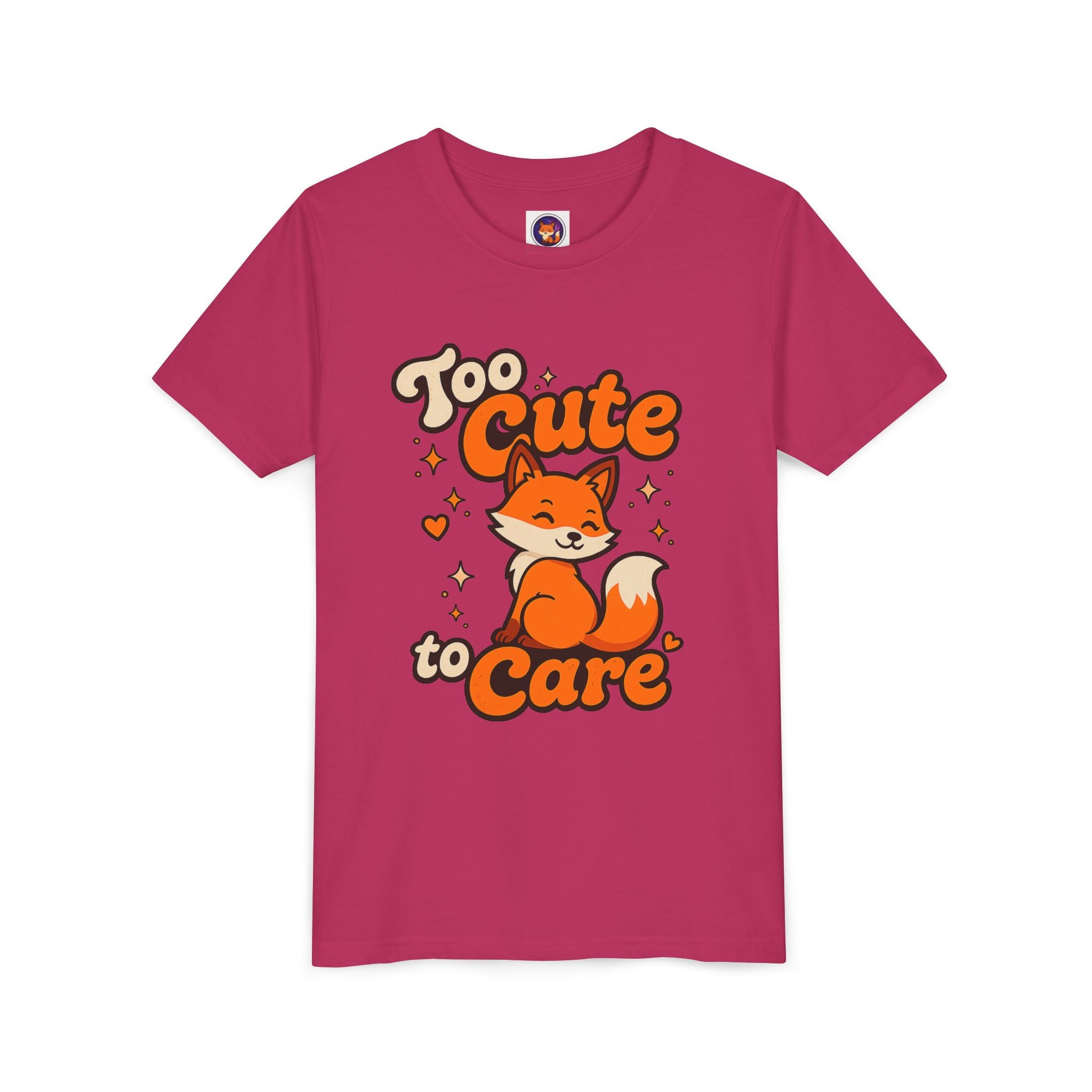 Too Cute To Care/Youth Short Sleeve Tee