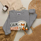 Calm Clever Untamed/Heavy Blend™ Crewneck Sweatshirt