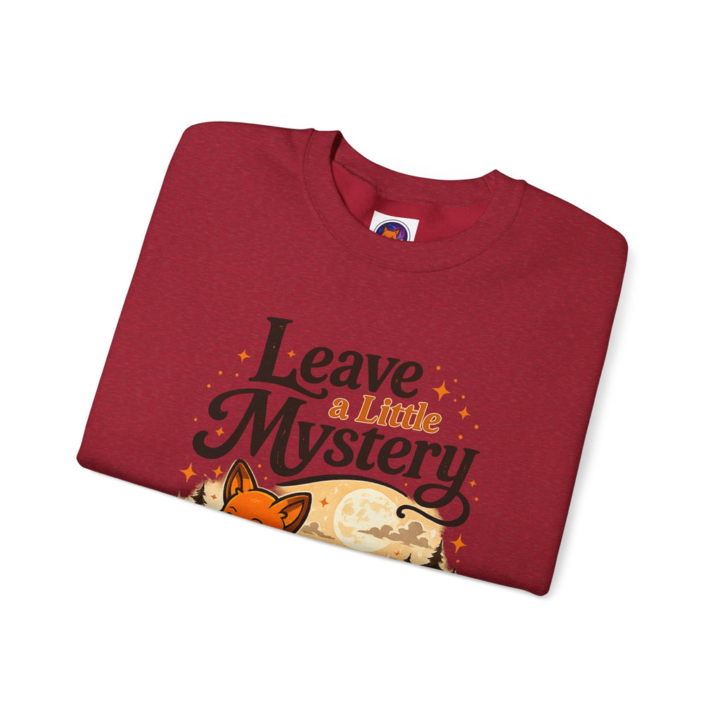 Leave A Little Mystery/Heavy Blend™ Crewneck Sweatshirt
