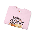 Leave A Little Mystery/Heavy Blend™ Crewneck Sweatshirt
