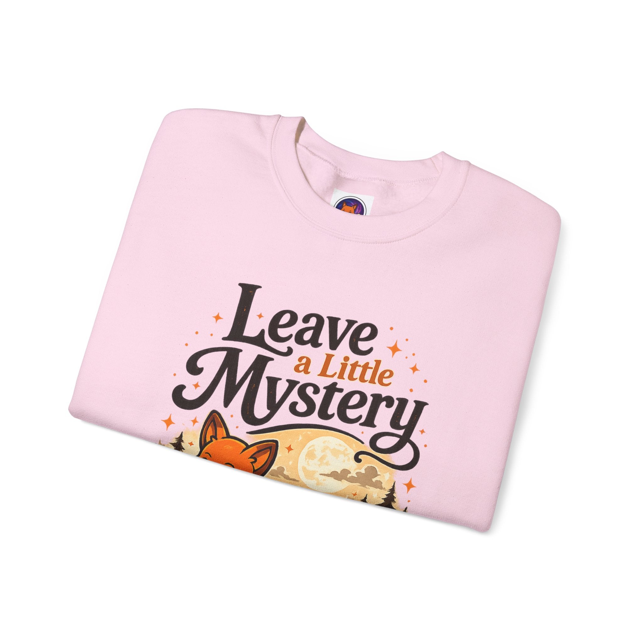 Leave A Little Mystery/Heavy Blend™ Crewneck Sweatshirt