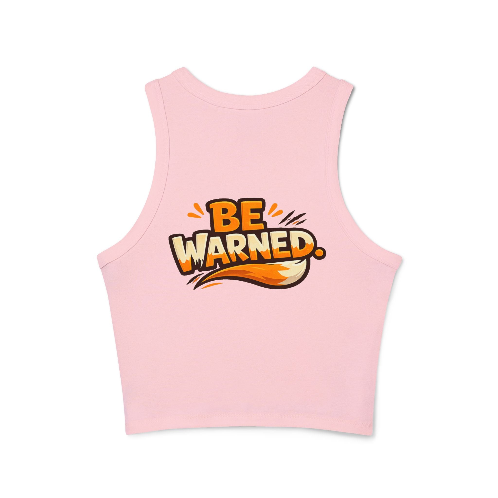 I Do Bite/Micro Rib Racer Tank Top